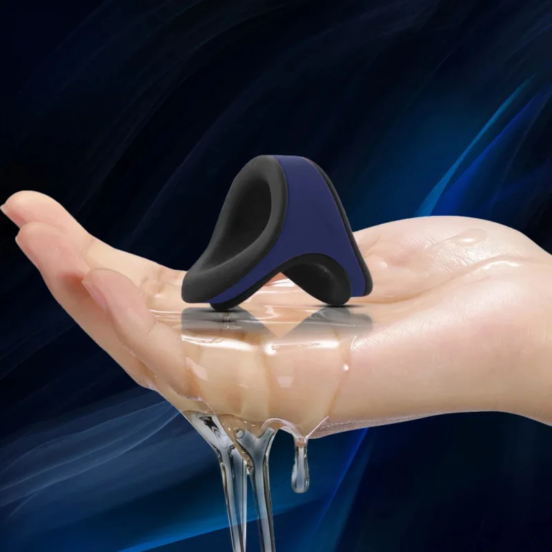 Anillo de silicona para pene para hombres, mejora las erecciones con tensión ajustable, rendimiento duradero para principiantes, exploración de juguetes de placer