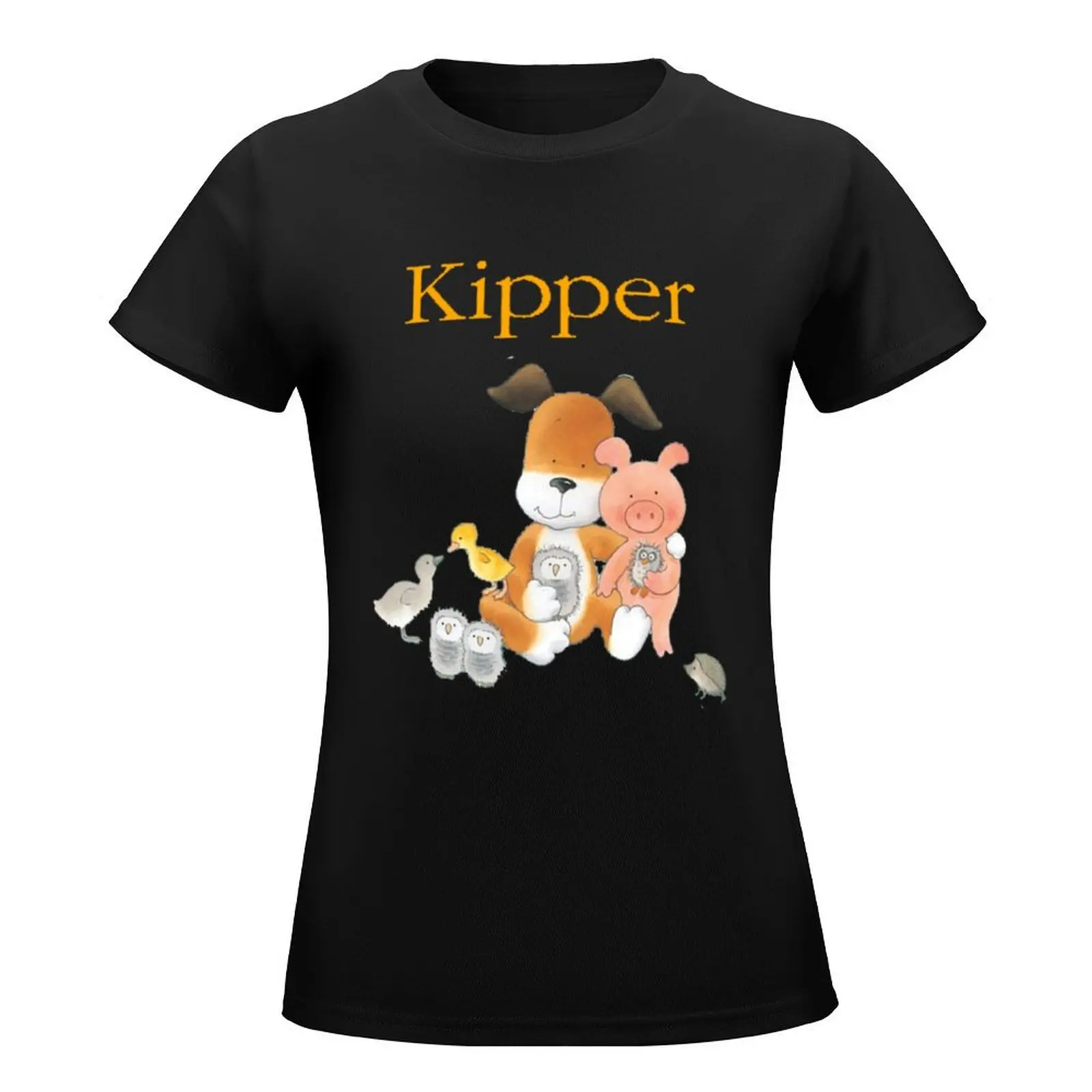 CUTE KIPPER THE DOG T-Shirt sports fans shirts graphic tees Woman fashion