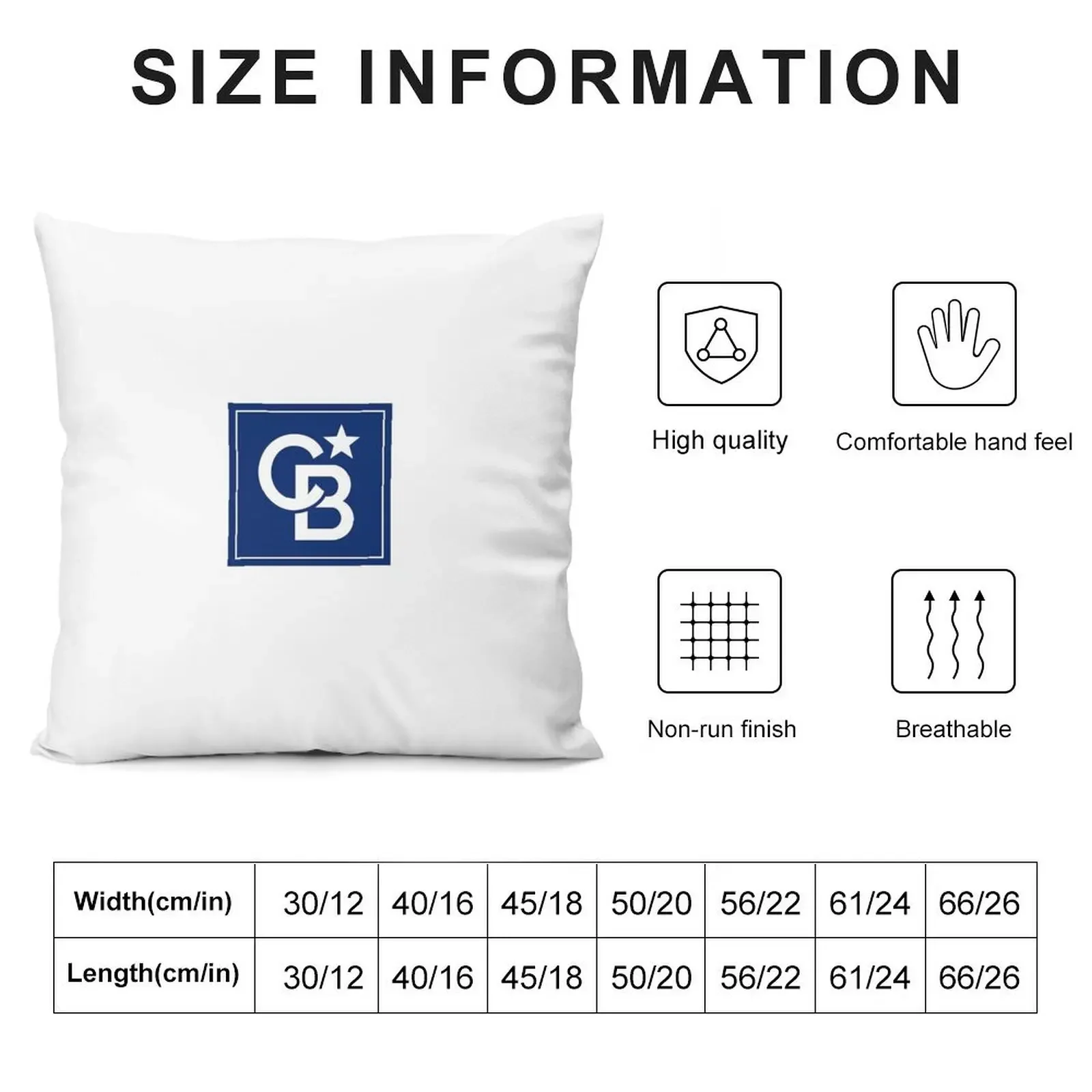 Coldwell Banker - CB North Star Logo - Coldwell Banker Real Estate Throw Pillow pillow cover christmas pillow