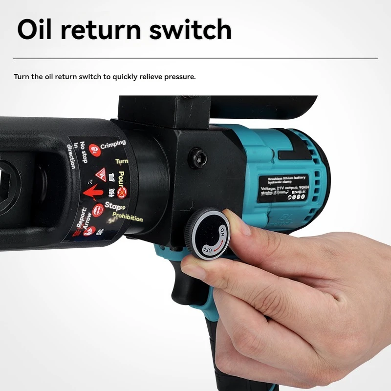 XM-240 electric hydraulic wire pliers electrician SL240 copper nose terminal crimping tool