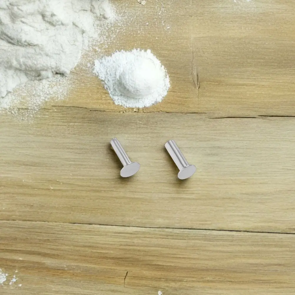7 pezzi rivetti con manico per coltello bullone di fissaggio in acciaio inossidabile per utensili da cucina rivetti per spiedo maniglia di bloccaggio design di precisione