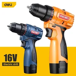 New Cordless Drill Electric Screwdriver Mini Wireless Power Driver 16V DC Lithium-Ion Battery Power Tool