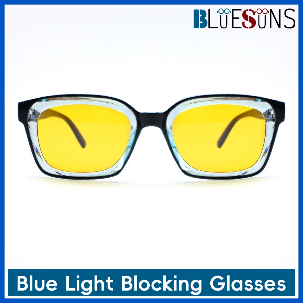نظارات جديدة تحجب الضوء الأزرق بعدسات صفراء للرجال والنساء لحماية صحة العين عند استخدام الشاشات #3