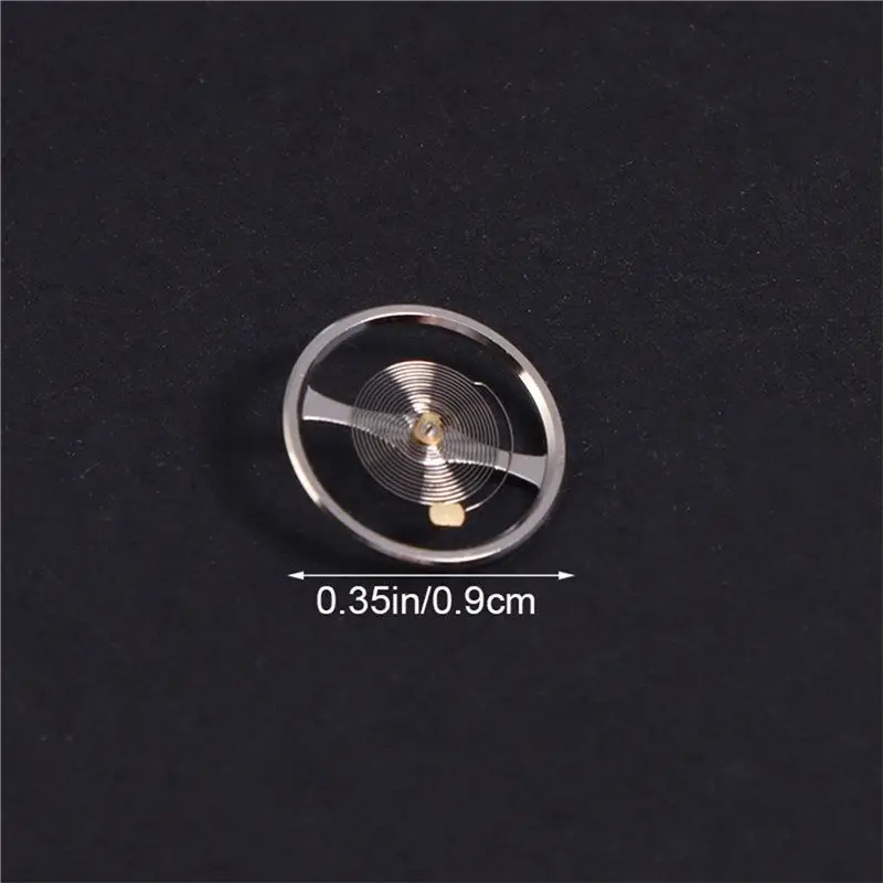 [NEW!A47U】 White Balance Wheel With Hairspring For Watch Movement Accessories For Watchmaker- NH35/36 Production In China