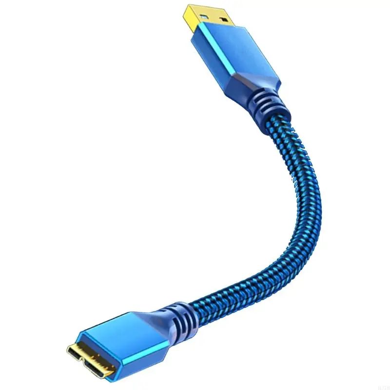 H37B 5 Гбит / с USB к кабелю зарядки микробов для жесткого диска и таблеток передачи файла