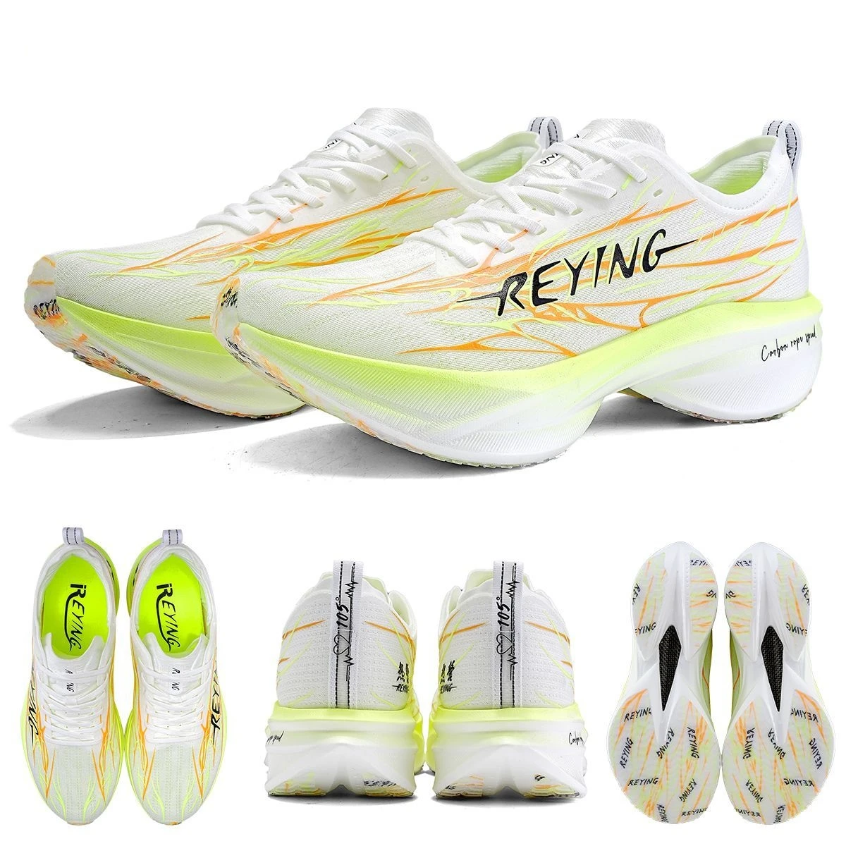 IRUNSVAN Full-Length Carbon Plate Marathon Running Shoes For Men Athletic Training Shoes Antibacterial  Shock Absorbing 25097