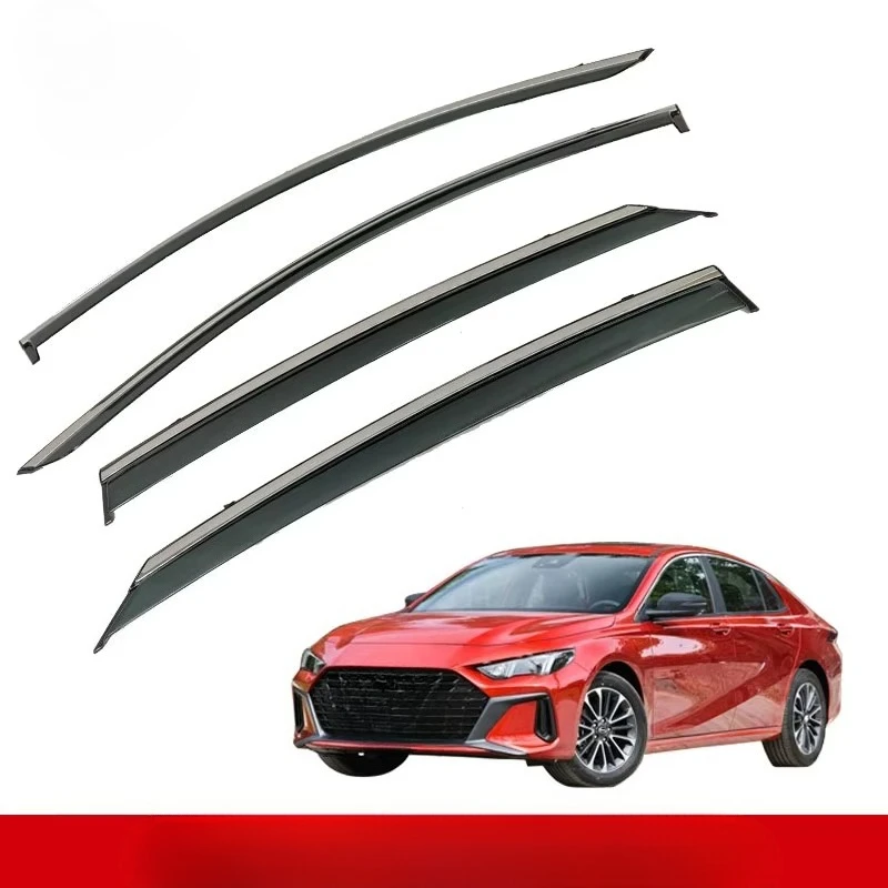 4Pcs Window Rain Guard for 2021-2023 GAC Trumpchi EMPOW, Side Window Sun Visor Wind Deflector