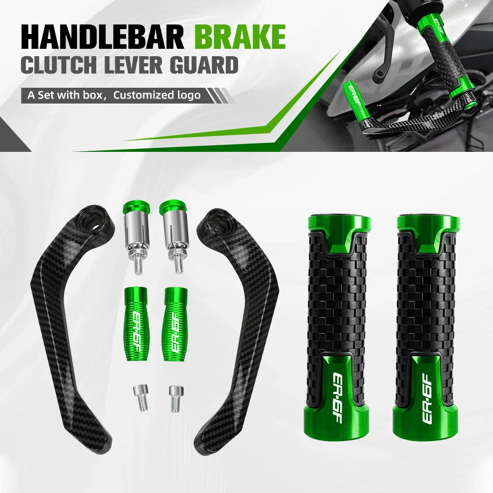 

7/8" 22mm Handlebar Grips Guard Brake Clutch Lever Protector For Kawasaki NINJA 650R/ER6F 2006 2007 2008 Motorcycle Accessory