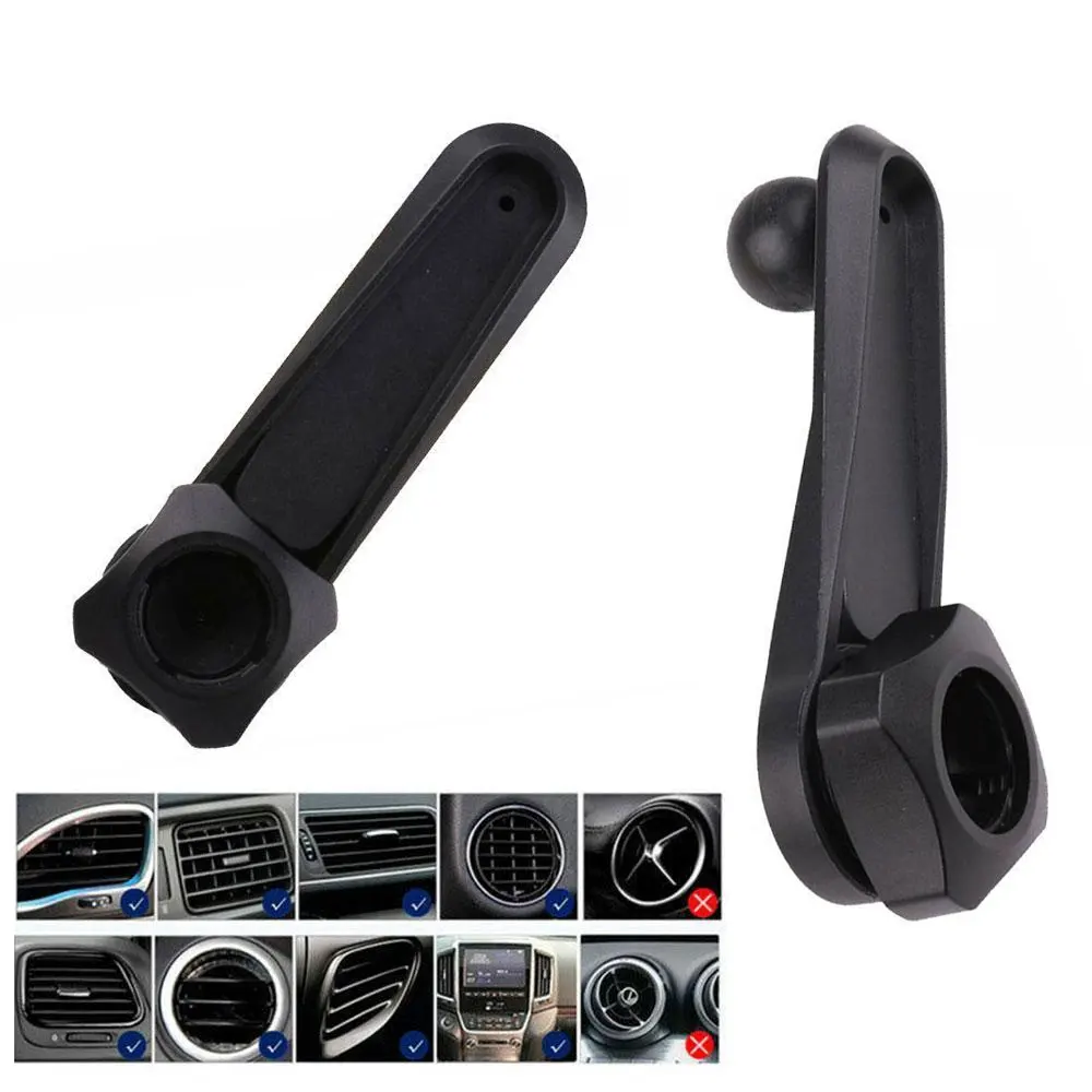 

1Pc 17mm Ball Head Bracket Extension Rod Round Phone GPS Holder Tablet Stand Car Air Outlet Universal Car Interior Accessories