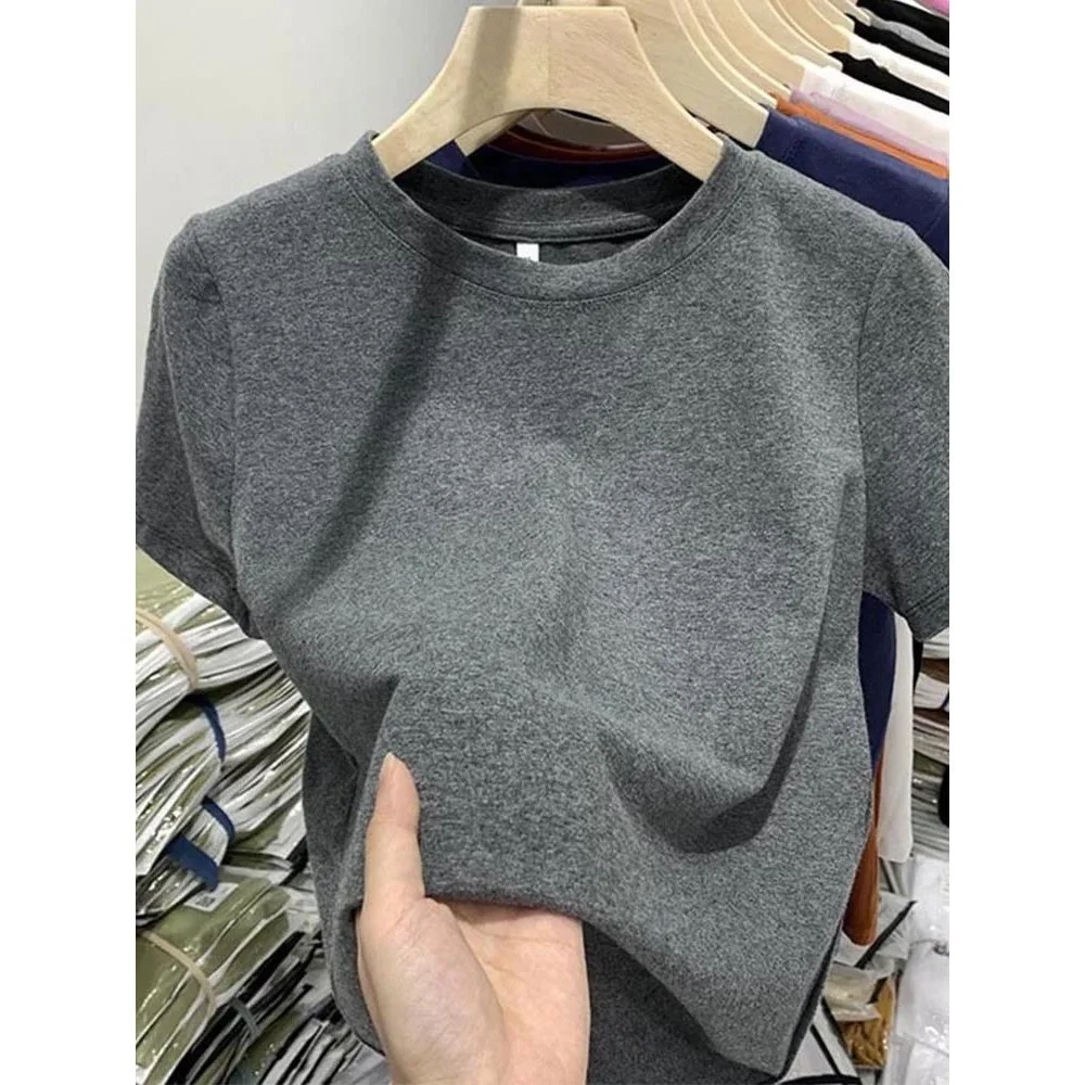 

Женская хлопковая футболка Cleanfit Топ для девочек Faionable Женская ор Верхняя одежда Зимняя коллекция 00% Другое Материал