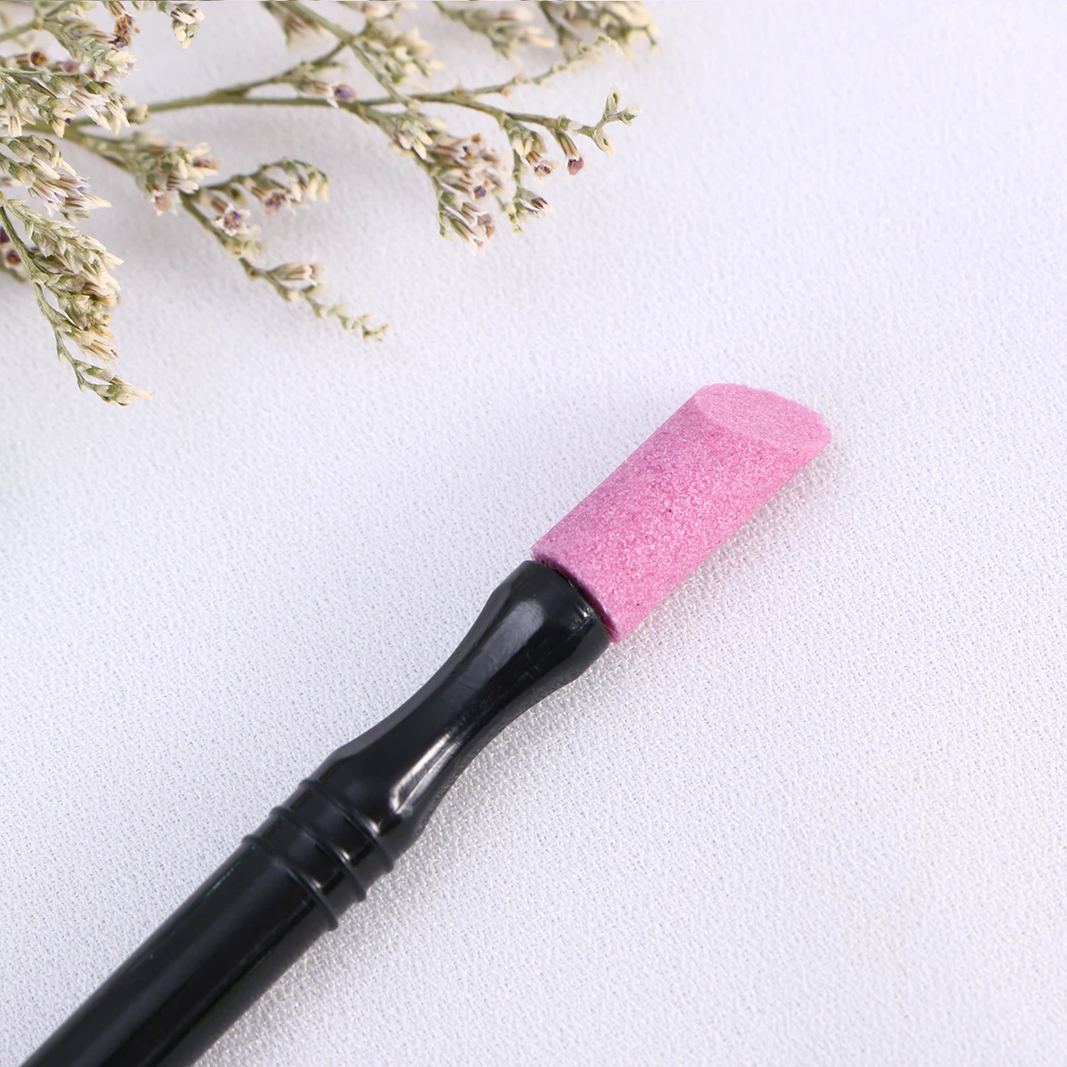 

Double-End Nail Professional Engraving Pen Black Cuticle Pushers Dead Skin Remover Polished Nail Pen Manicure Tool Washable