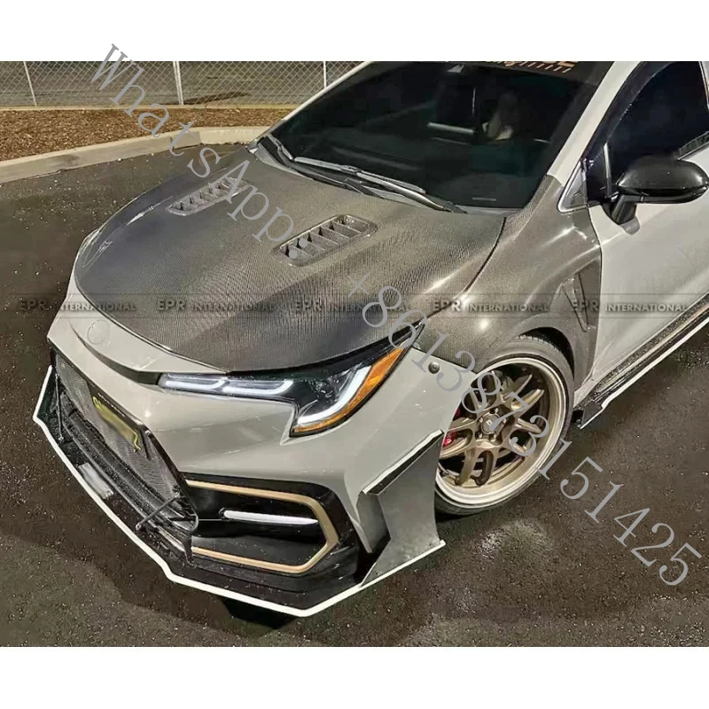 

Suitable E210 Two-Door EPA Carbon Fiber Performance Front Engine Hood