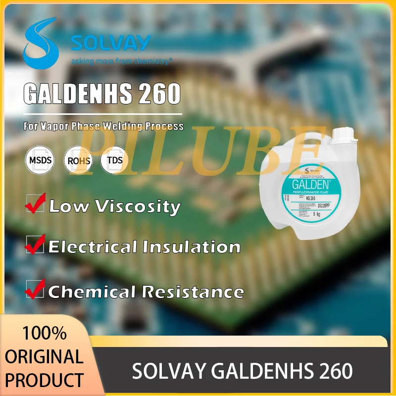 

GALDENHS 260 Fluorinated Liquid Provides Excellent Chemical Resistance for Industrial Applications Original Product
