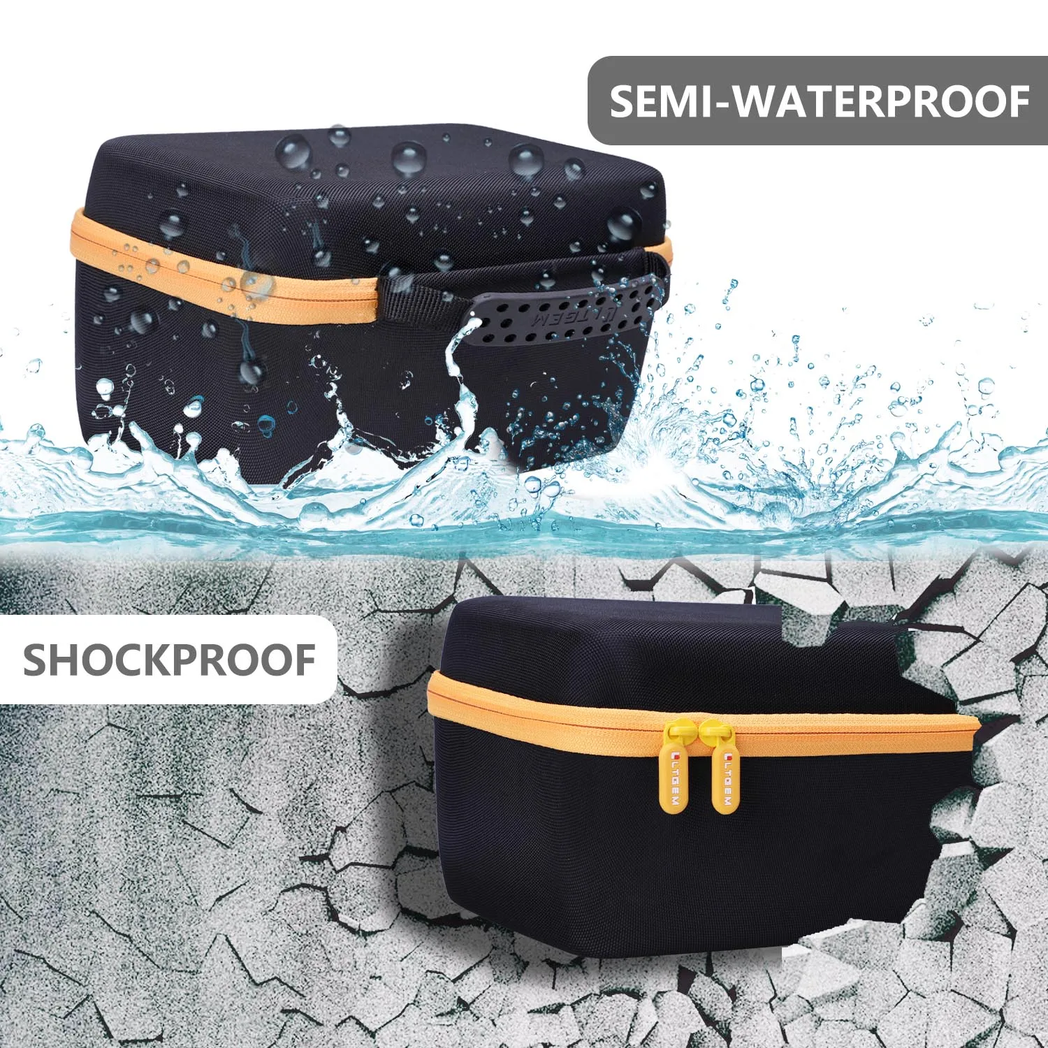 LTGEM EVA Hard Case for DEWALT 20V MAX Orbital Sander (DCW210B)