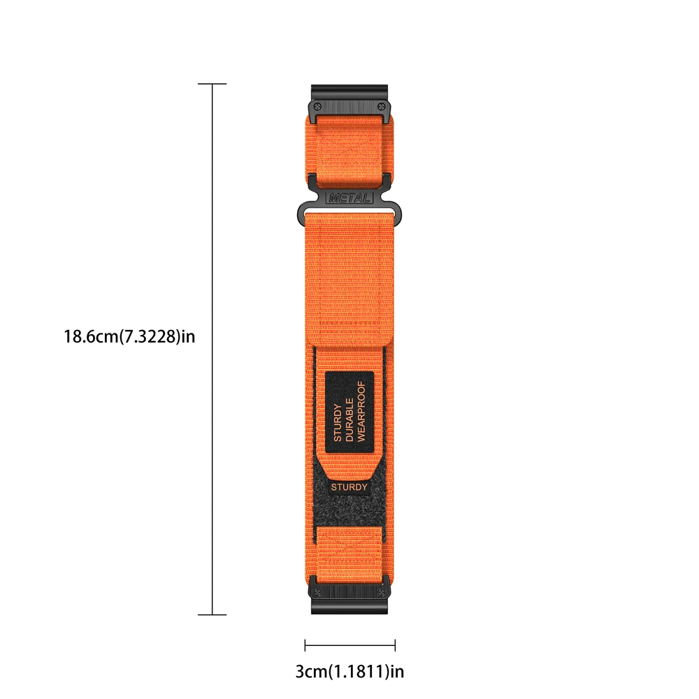 Sports Nylon 22mm 26mm Strap For Garmin Descent Mk3i 51mm Mk2 Bracelet For Garmin Enduro 2 MARQ/Epix Gen 2 Band Quick Accessorie image 4