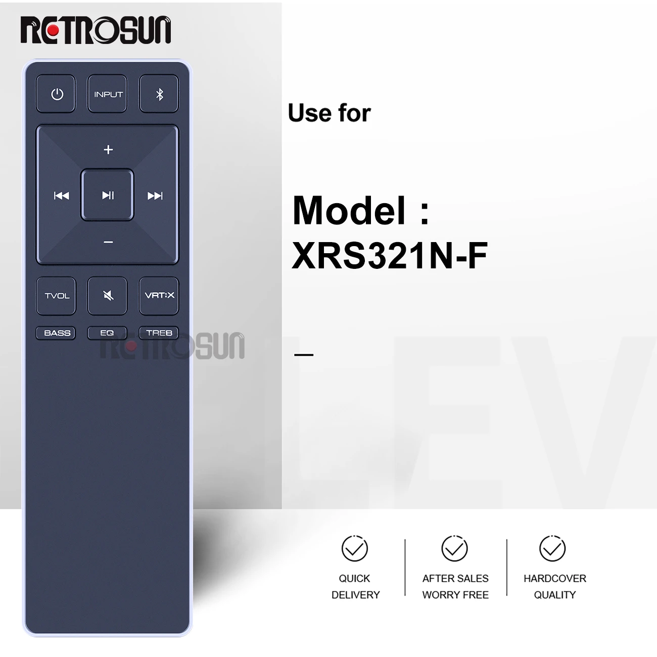 New XRS321n-F Soundbar Replacement Remote Control Applicable for Vizio Sound Bar SB362An-F6