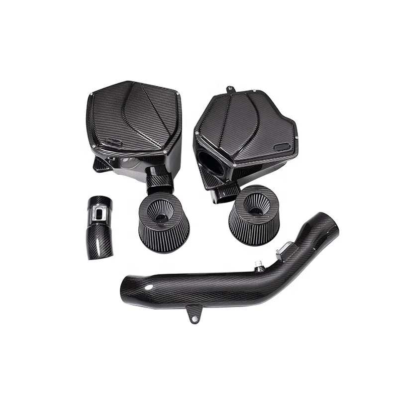 

Carbon Fiber Air Intake Pipe Kit for BMW M2C F87 M3 M4 F80 F82 S55 3.0T