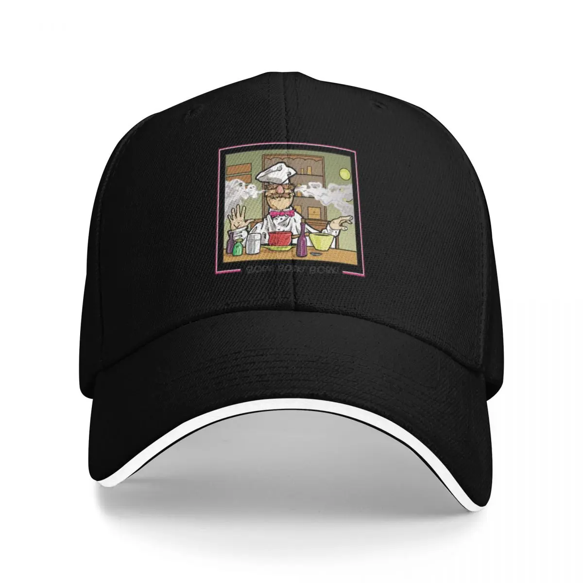 The Muppet Kitchen Swedish Chef Baseball Cap Fishing cap Sports Cap Golf Baseball Men Women's
