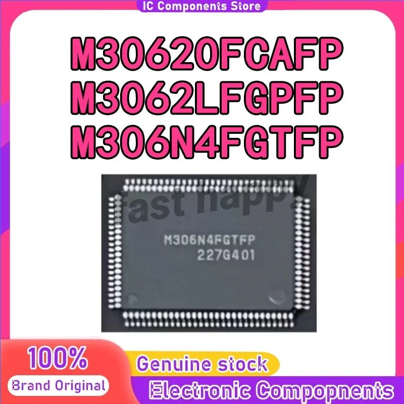 

M30620FCAFP M3062LFGPFP M306N4FGTFP QFP-100 Microcontroller IC MCU Chip 100% New Original in stock