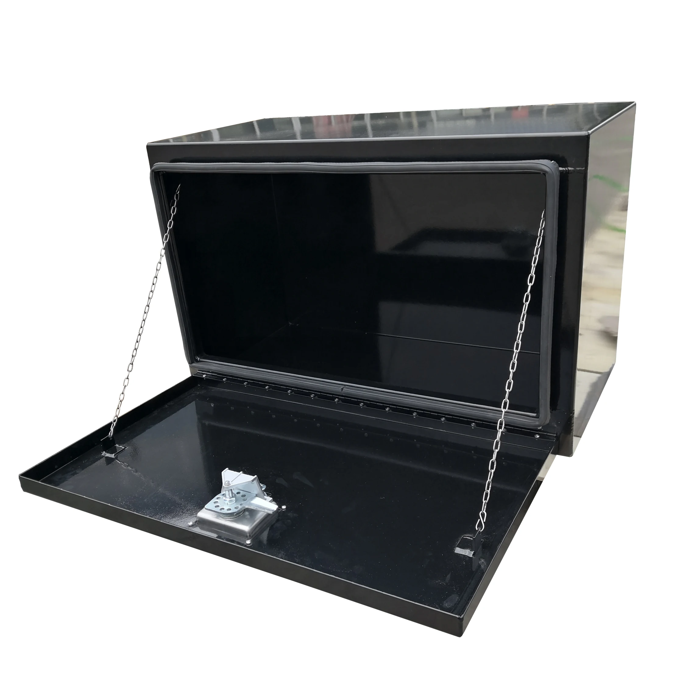 

Superb Quality Aluminum Underbody Toolbox Black Under Body Under Tray Heavy Duty Ute Tool Box