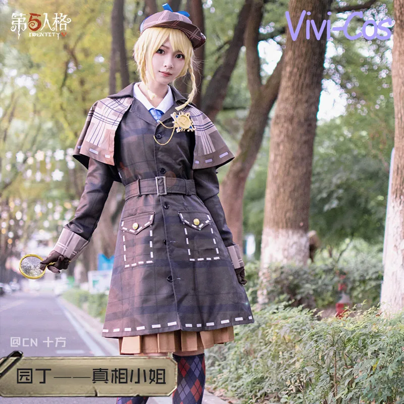 

Vivi-Cos Game Identity V Emma Woods Gardener Gorgeous Cosplay Costume Cute Sweet Suit Role Play Party Halloween Carnival New