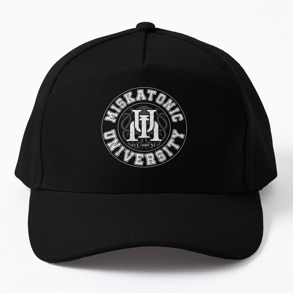 

Miskatonic University Baseball Cap Gentleman Hat Visor Luxury Cap Brand Man Caps Woman Hats Men's