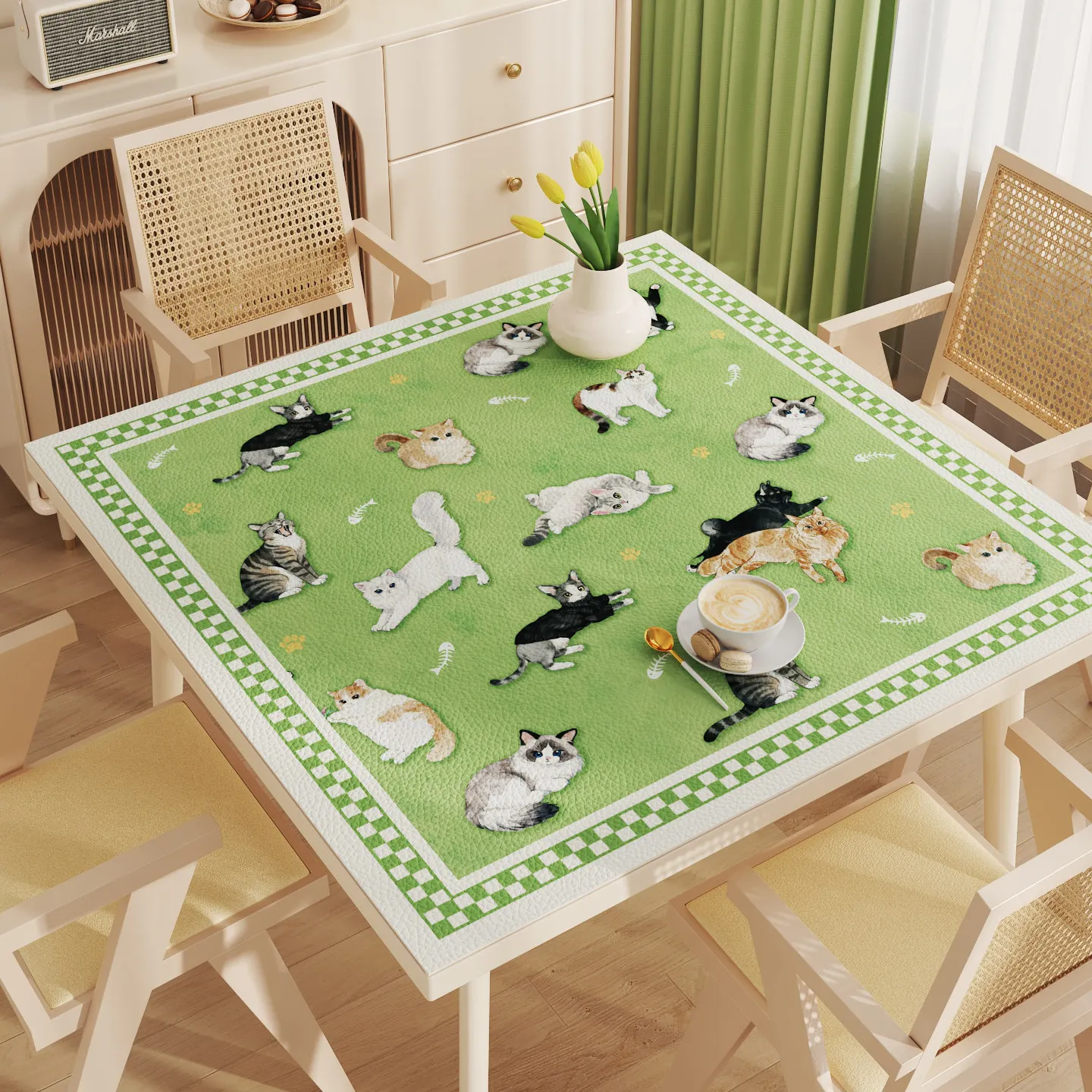 VIKAMA Mahjong Room Door Curtain Divider Privacy Screen for Game Room KTV Home Decor