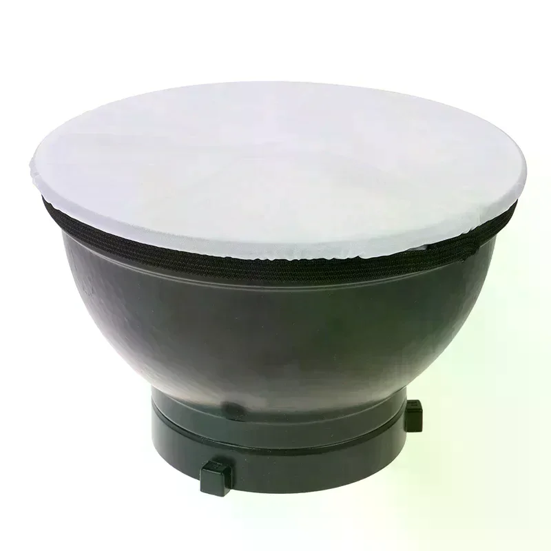 Picture 4: 1PC Photography Light Soft Diffuser Cloth For 18CM Standard Studio Strobe Reflector Radome Soft Cloth Accessories