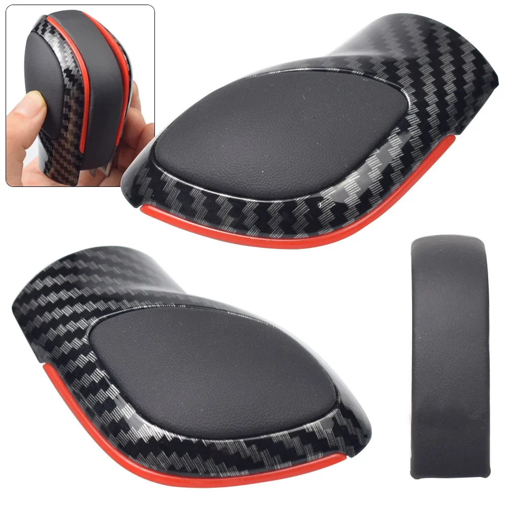 Matte Gear Shift Knob Cover Cap RED ABS Gear Shift Knob Fit For Volkswagen VW Golf MK6 MK7 R GTI