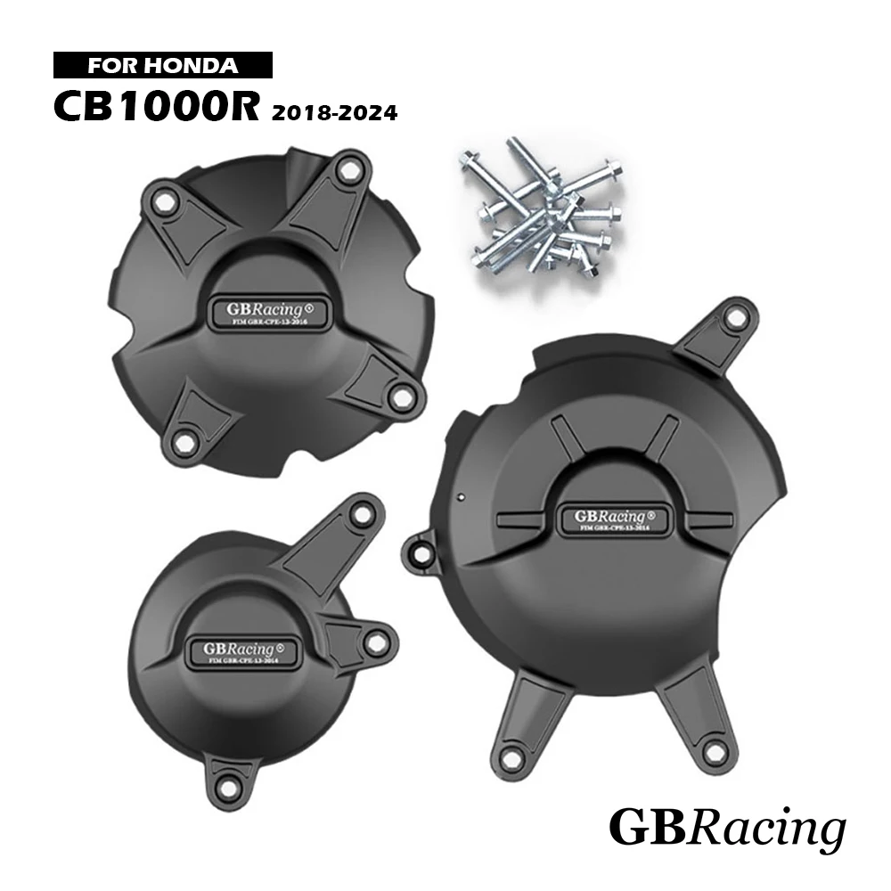 GBRacing CB1000R 2018-2024 Engine Protect Cover For HONDA CB 1000 R Motorcycle Clutch Pulse Protection Cover Accessories