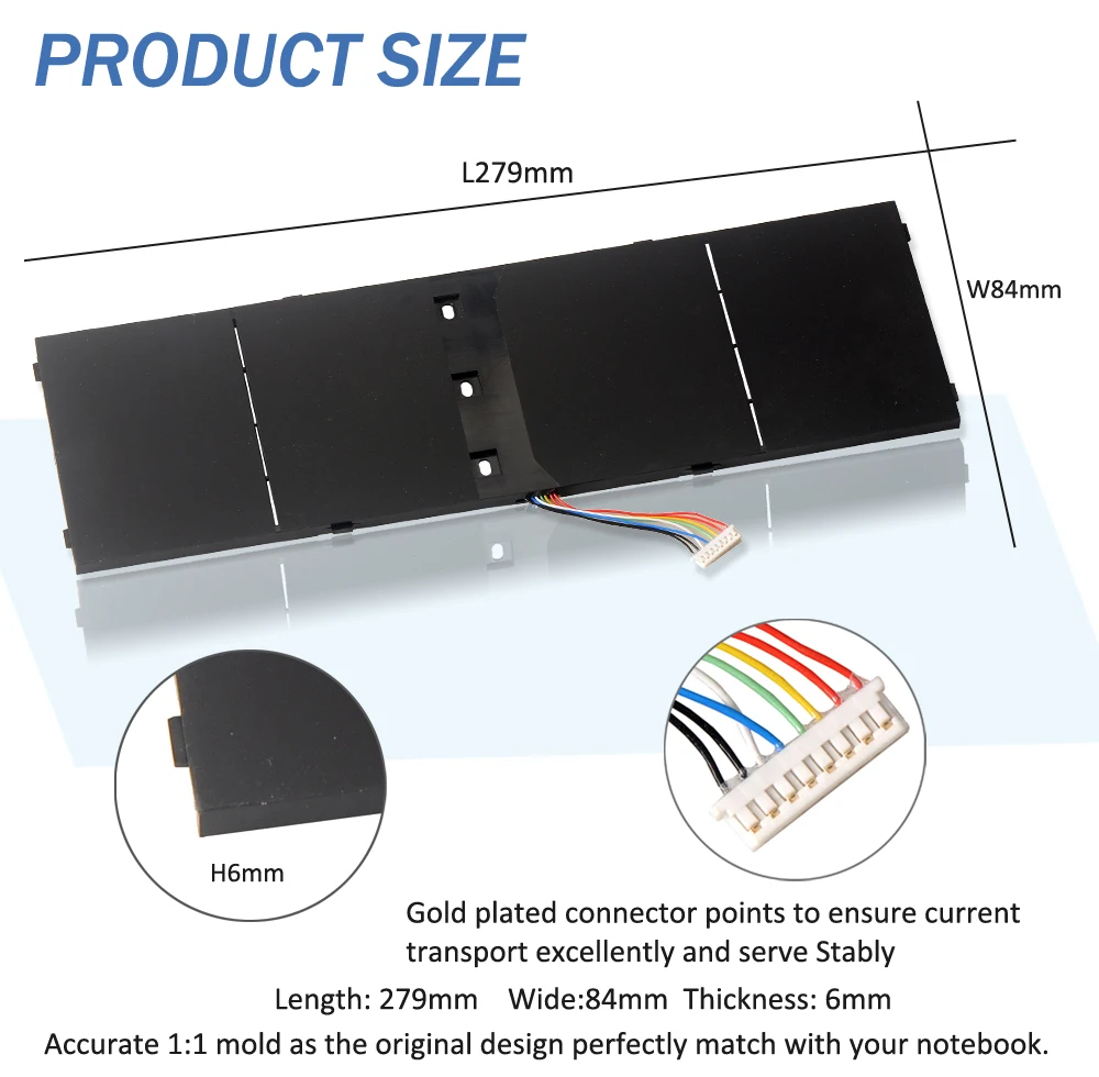 ETESBAY AP13B3K AP13B8K Acer Aspire V5-573G V5-472G V5-473G V5-552G 53WHM5-583P V5-572P V7-582PG 4ICP6/60/80