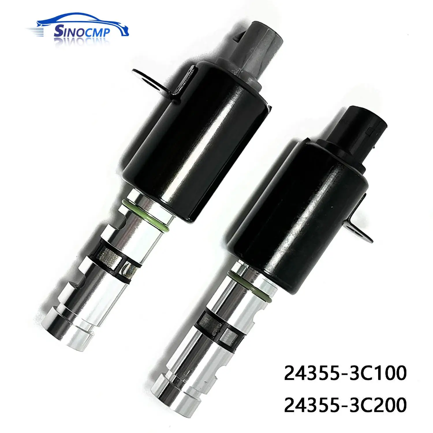 

1 комплект клапана управления маслом слева и справа 243553C100 243553C200 для Hyundai Azera Entourage Genesis и Kia Amanti 3.3L 3.8L 2006-2012 гг.