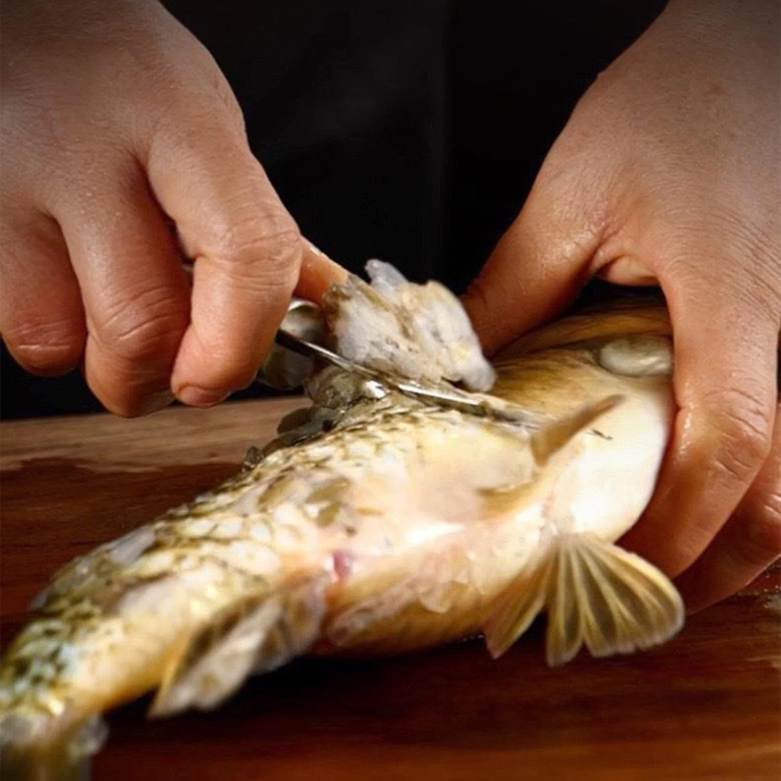 Multifunctional Knife Fast Shrimp Peeler Fish Scale Knife Stainless Steel Shrimp Line Cutter Cutting Scraping Knife Kitchen Tool