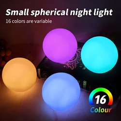 16-color LED Luminous Ball Color-changing Atmosphere Lamp, Flashing Ball Lamp Indoor Outdoor Courtyard Decoration Lamp, Landscap