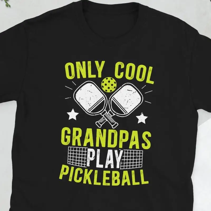 

Pickleball Grandpa Player Grandfather T Shirt