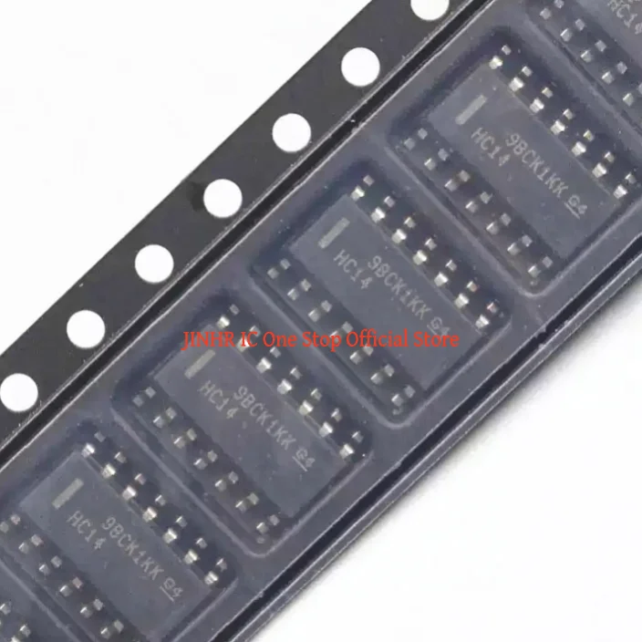 New, 20PCS SN74HC14 SN74HC14DR, Marking HC14, SOIC-14, Six-channel Schmidt-triggered inverter IC
