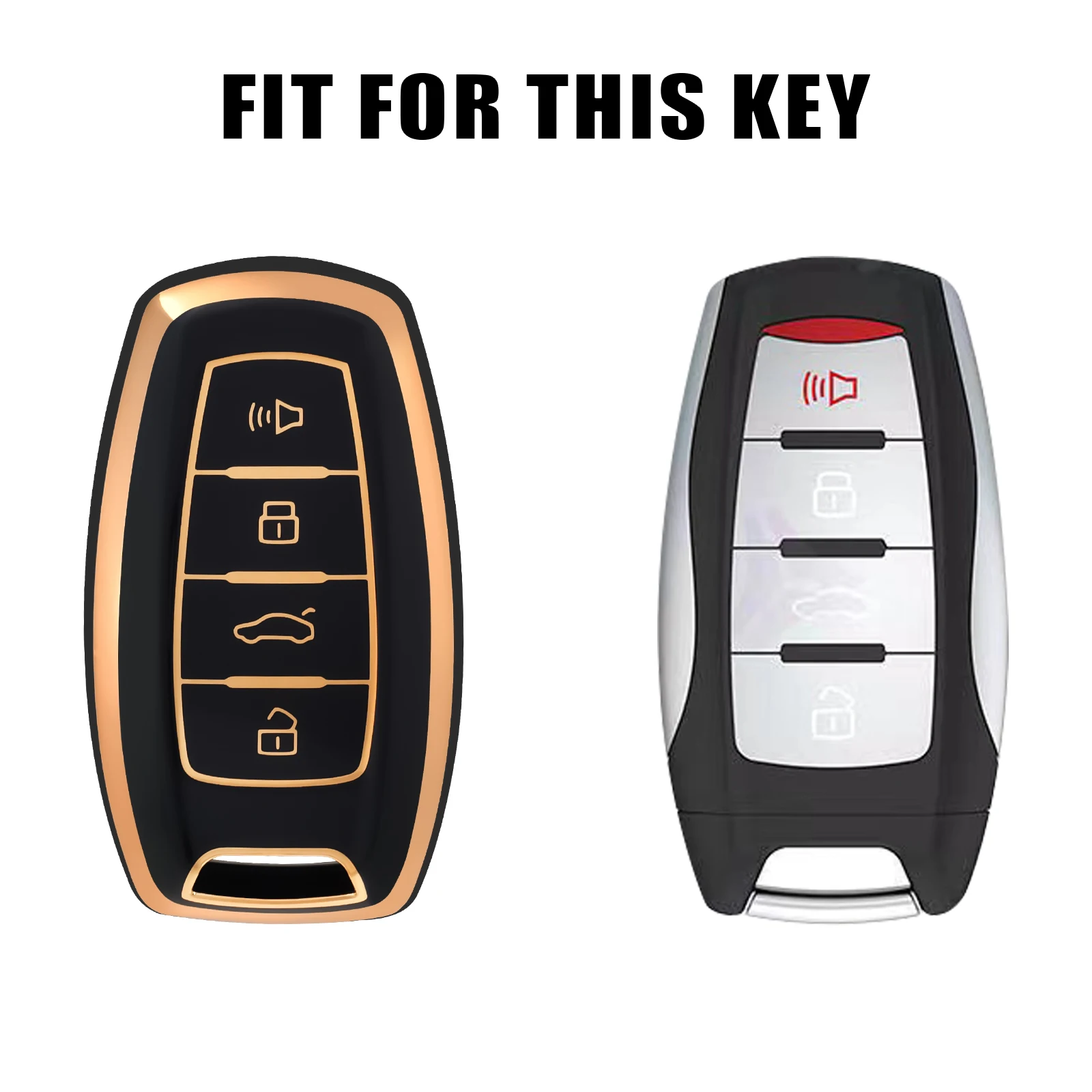 TPU Car Remote Key Case Cover Shell For Great Wall Haval Havor Coupe H6 H7 H8 H9 H4 F5 F7 H2S Jolion Dargo Protector Holder Fob