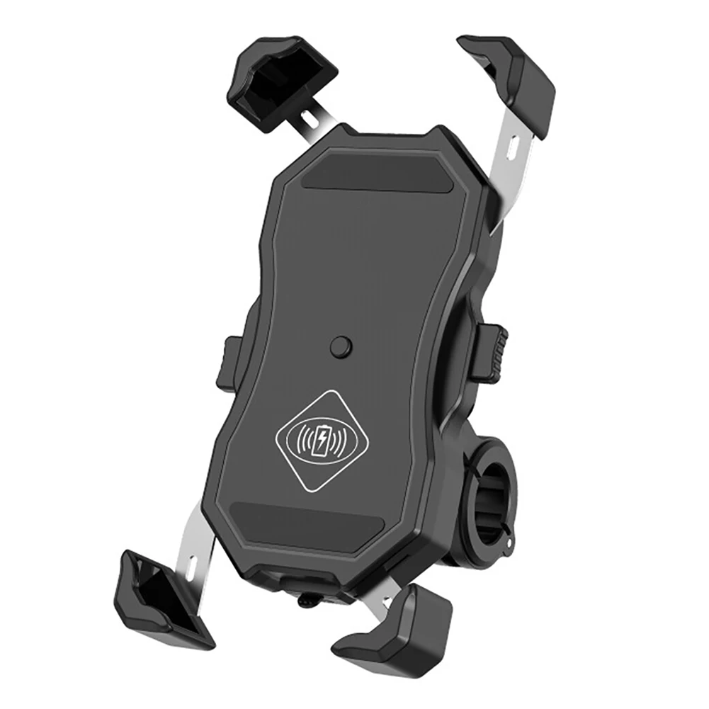 Universal Motorcycle Bike Bicycle Mount Holder ForIPhone For Samsung Cell Phone Stand Wireless Charging Phone Bike Stand