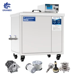 61L 900W Industrial  Ultrasonic Parts Cleaning Machine 28KHz Ultrasound Tank DPF Car Engines Cylinder Solution