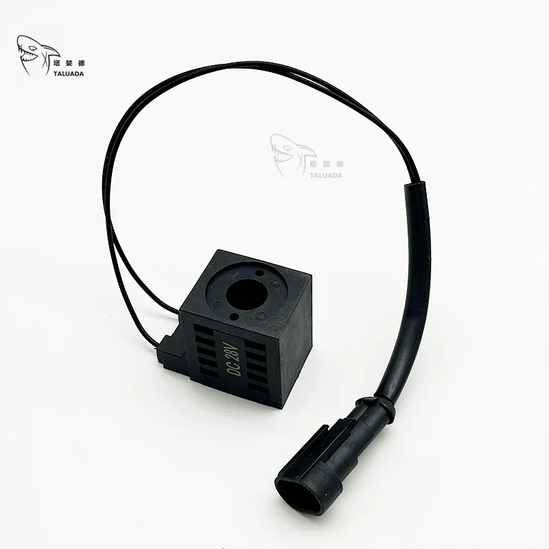 Para bobina de válvula solenoide XGMA 815 808 821 822 bobina de solenoide piezas de excavadora mecánica buenos precios de alta calidad