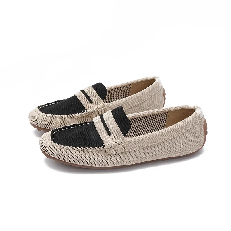 Loafers Women Summer New 's Mokasin Shoes Flat Loafers  Slip-on Flat Shoes Runway Formal Business Walk Shoes view 4