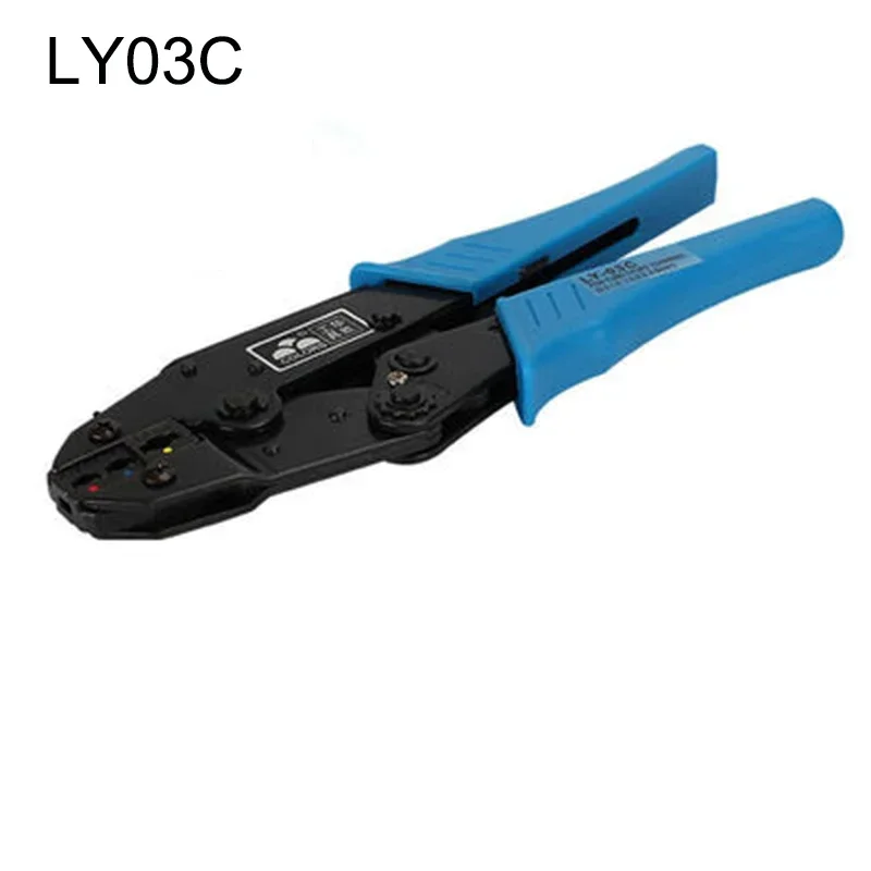 New Insulation Terminal Crimping Tools Mini European Style Electrical Ratcheting Pliers Set HS-25J HS-30J HS-40J LY-03C