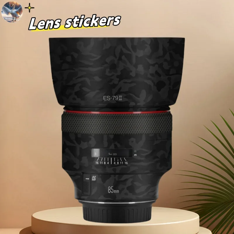 for Canon EF 85F1.2 Gen2 Camera Lens stickers, precision cut wear-resistant protective film, DIY skin