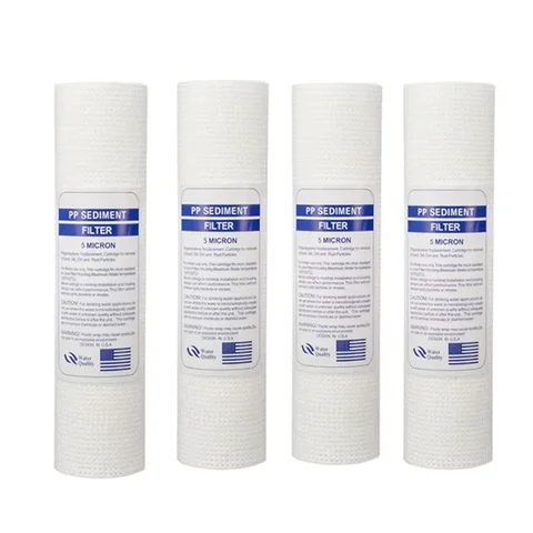 Universal 5 Micron PP Cotton Water Filter Element Sediment Filter Easy to Use Polypropylene Material for Water Purification