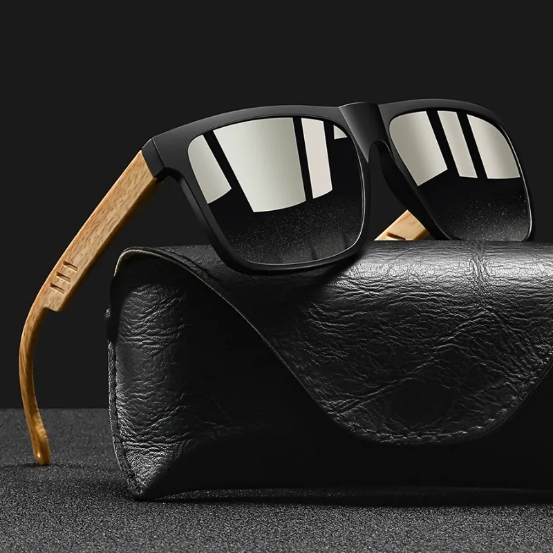 New Fashion Vintage Square Square Frame Sunglasses Men Women Fishing Driving Luxury Brand Designer Sun Glasses UV400 Eyewear
