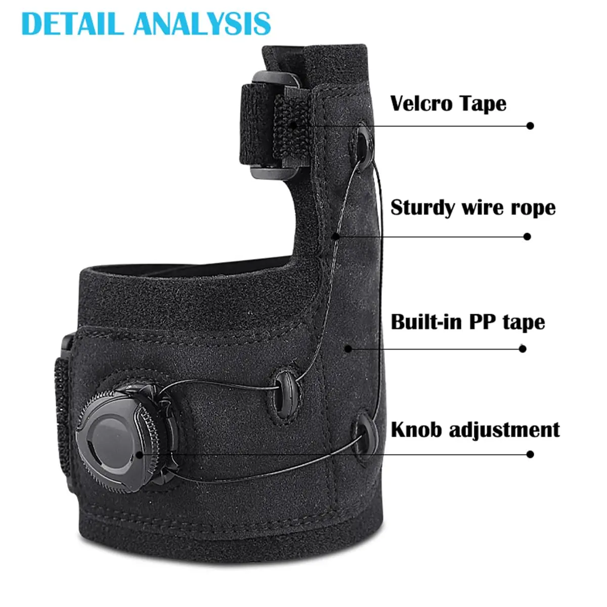 Adjustable Foot Thumb Varus Thumb Support Sleeve Knob Adjustment Fixed Strap Toe Guard Accessory Toe Splitter