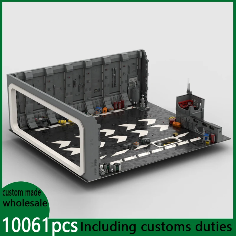 MOC-0631 Docking Bay 327 for UCS Falcon 75192 and 05132 compatible parts building bricks Model kit for adults assemble toy Gift