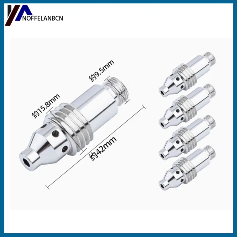 Argon arc welding gun connector WP18/17/26 Korean style clamp pipe guide YJ35 ceramic nozzle argon arc welding