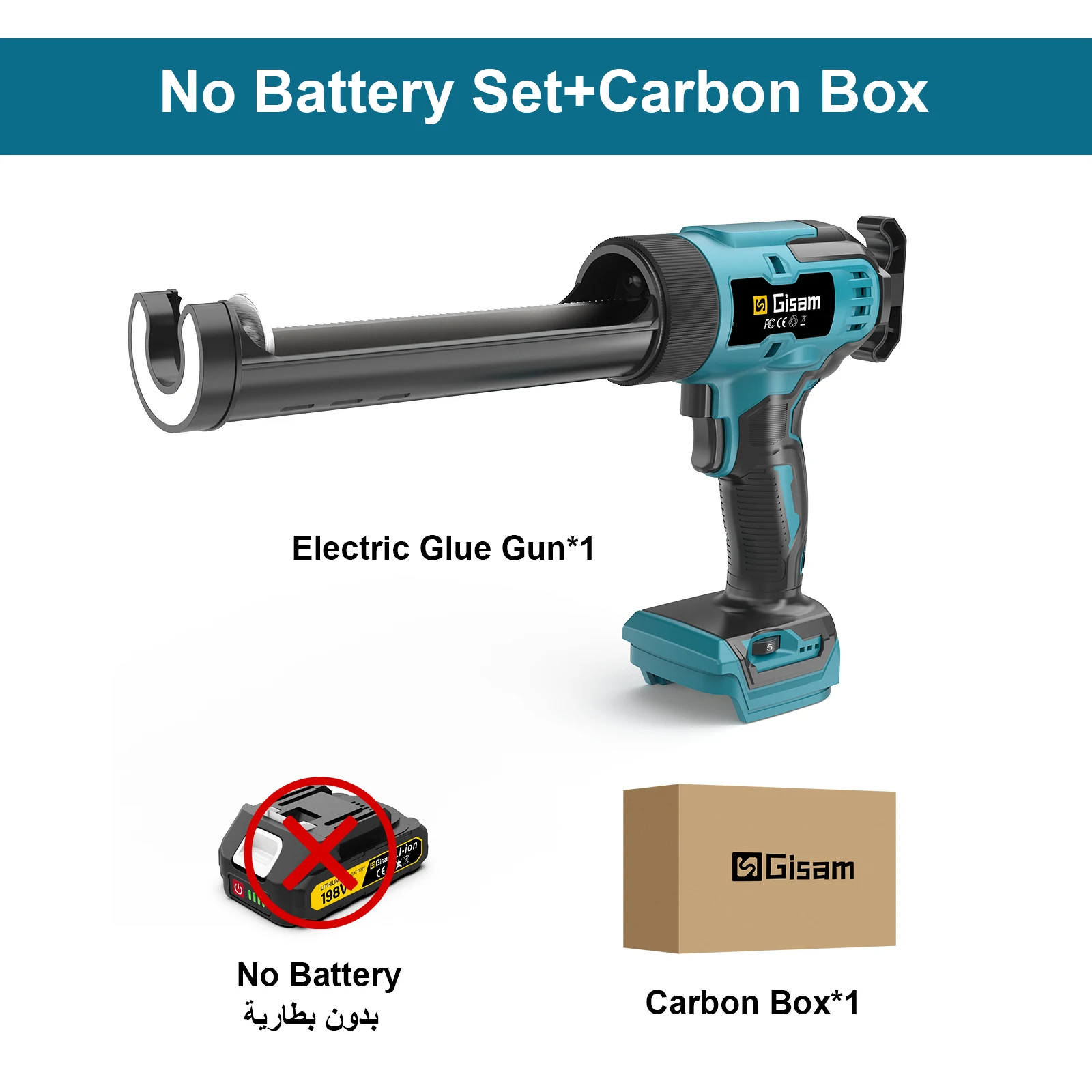 G perfil Elektrisch lijmpistool Glaslijm Kitpistool 6 snelheden Draadloos elektrisch naailijm Elektrisch gereedschap voor Makita 18V batterijpennen