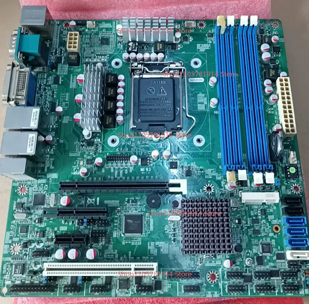 For MF93 REV: 1.0 IPC Main Board Dual Network Port VGA/DVI/HDMI Display